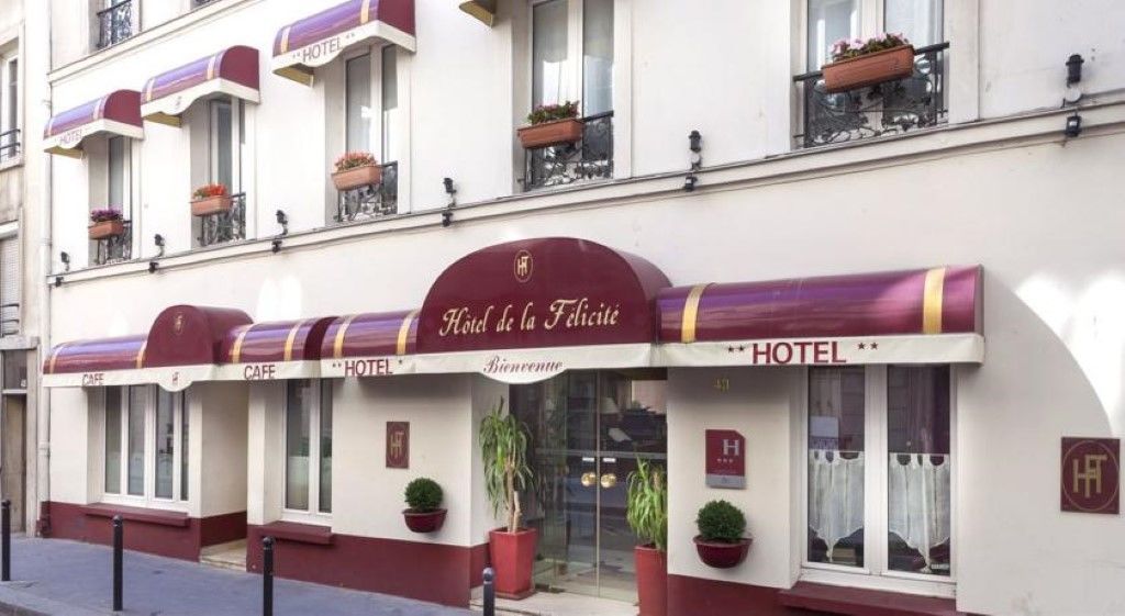 Hotel De La Felicite Paris Exterior foto